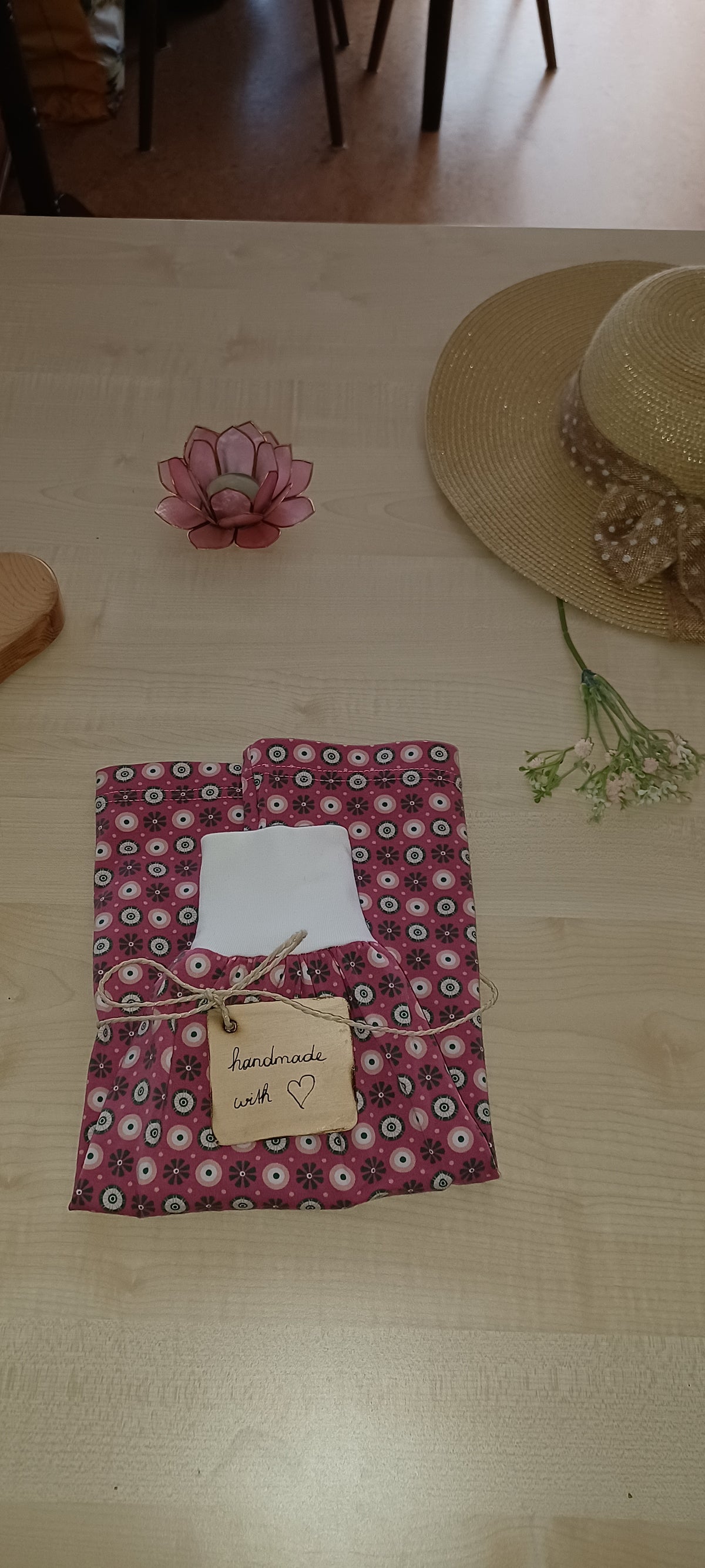 "Maiglöckchen" Kinderrock mit elastischem Bund rosa floral Gr. 116