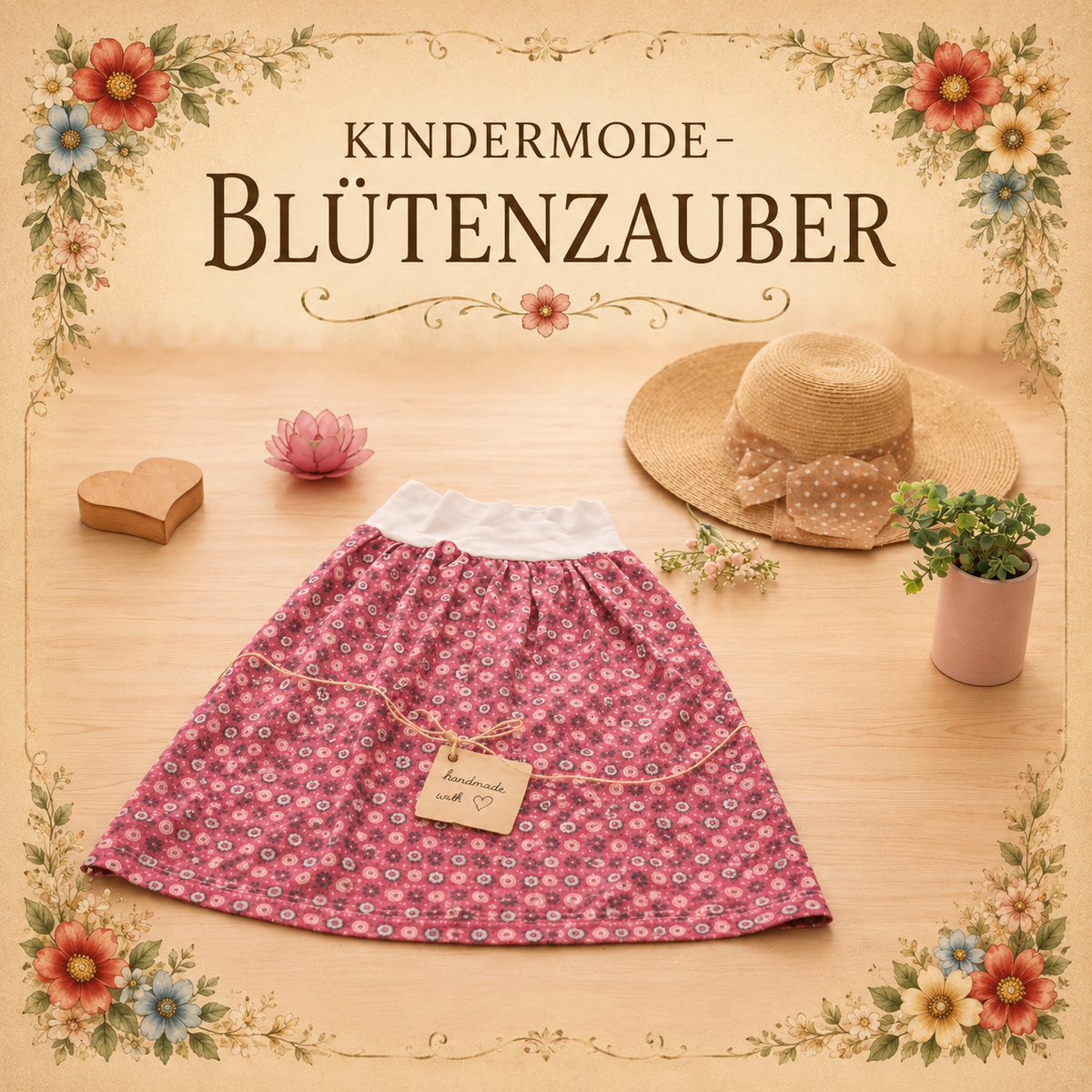 Kindermode - Blütenzauber