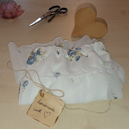 "Rose" Kinder Stufenrock MiniMe blau