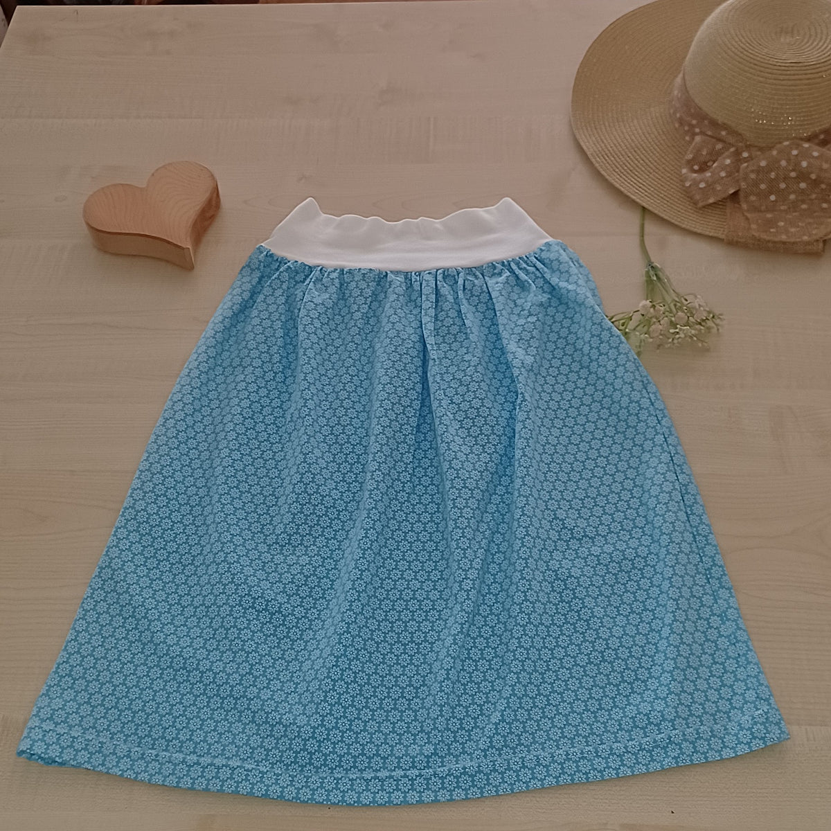 "Maiglöckchen" Kinderrock mit elastischem Bund