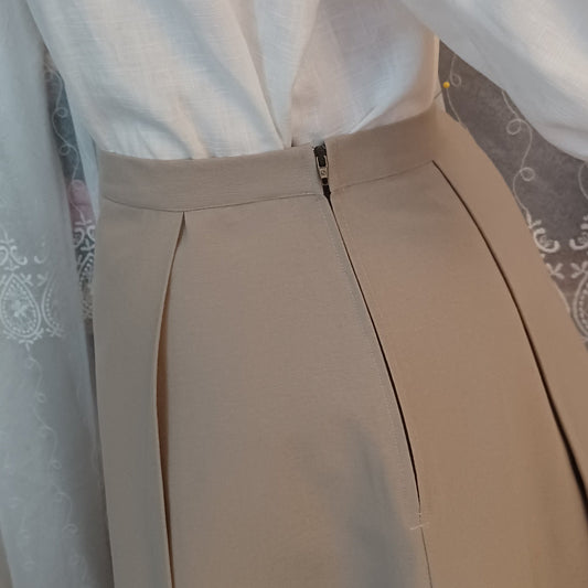 "Sonnenhut" Damenrock beige