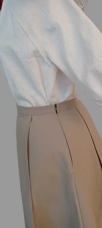 "Sonnenhut" Damenrock beige